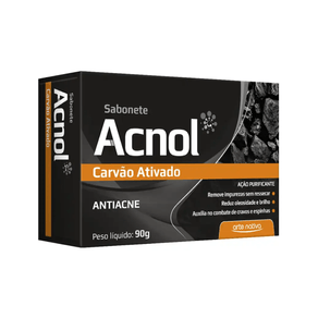 Sabonete Acnol Carvao Ativado 90g
